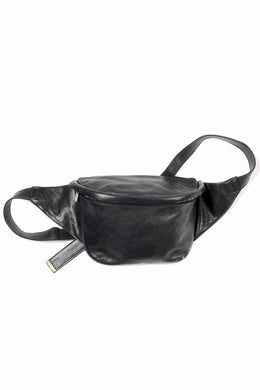 ierib Waist-Shoulder Bag / FVT Oiled Horse Leather (BLACK)