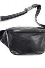 画像をギャラリービューアに読み込む, ierib Waist-Shoulder Bag / FVT Oiled Horse Leather (BLACK)