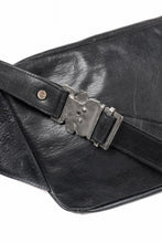 画像をギャラリービューアに読み込む, ierib Waist-Shoulder Bag / FVT Oiled Horse Leather (BLACK)