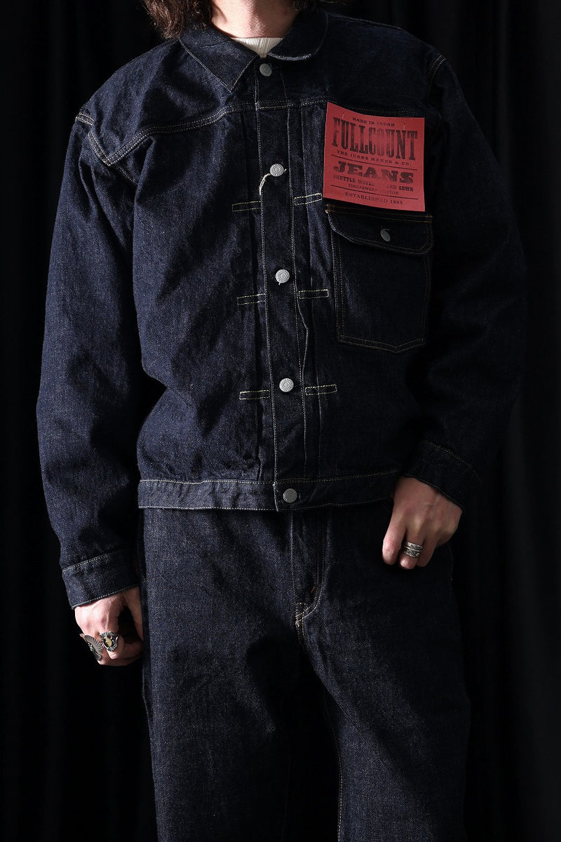 FULLCOUNT 2107W Type-1 Jean Jacket / 13.7oz Zimbabwe Selvedge Denim ...