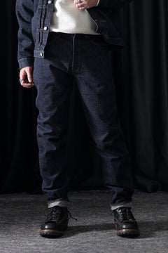 Load image into Gallery viewer, FULLCOUNT 1103W Clean Straight Jeans / 13.7oz Zimbabwe Selvedge Denim (INDIGO BLUE / ONE WASHED)