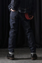 Load image into Gallery viewer, FULLCOUNT 1103W Clean Straight Jeans / 13.7oz Zimbabwe Selvedge Denim (INDIGO BLUE / ONE WASHED)