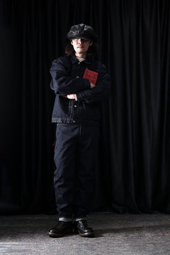 Load image into Gallery viewer, FULLCOUNT 1103W Clean Straight Jeans / 13.7oz Zimbabwe Selvedge Denim (INDIGO BLUE / ONE WASHED)