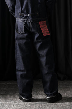 Load image into Gallery viewer, FULLCOUNT 0105W Wide Jeans / 13.7oz Zimbabwe Selvedge Denim (INDIGO BLUE / ONE WASHED)