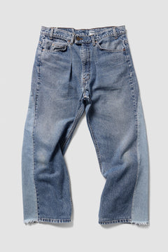 画像をギャラリービューアに読み込む, CHANGES REMAKE DENIM PANTS / VINTAGE LEVI’S JEANS (INDIGO)