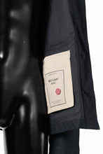 Load image into Gallery viewer, Ten c MIDLAYER FIELD JACKET / PIECE DYED CONYPE MICRO-FIBER (BLACK)