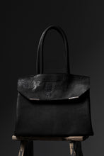 画像をギャラリービューアに読み込む, ierib exclusive TYPE-Ⅱ Bark Bag 30 / Wild Boar + Waxed Horse Butt Leather (BLACK)