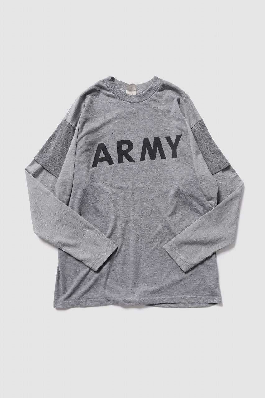 CHANGES REMAKE LAYERED L/S TEE (GRAY #B)