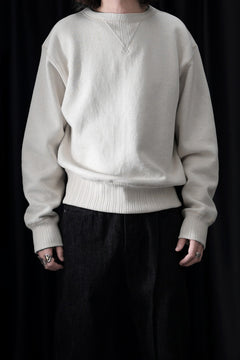 Load image into Gallery viewer, FULLCOUNT 3741 DOUBLE V SET IN SLEEVE MOTHER COTTON (ECRU)