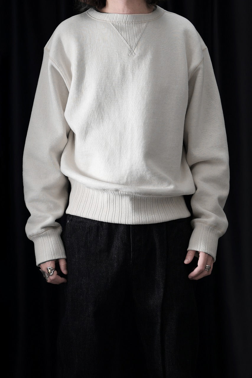 Load image into Gallery viewer, FULLCOUNT 3741 DOUBLE V SET IN SLEEVE MOTHER COTTON (ECRU)