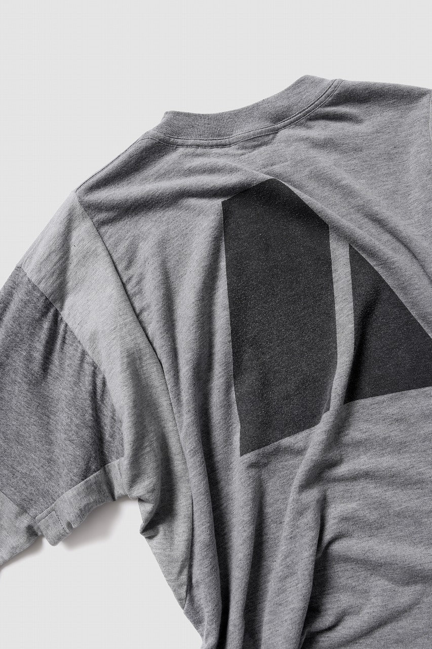 Load image into Gallery viewer, CHANGES REMAKE LAYERED L/S TEE (GRAY #B)