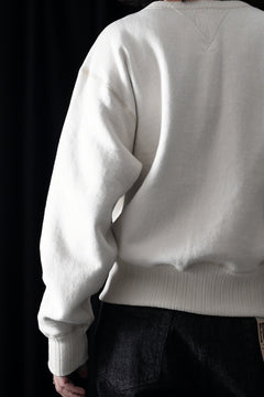 Load image into Gallery viewer, FULLCOUNT 3741 DOUBLE V SET IN SLEEVE MOTHER COTTON (ECRU)