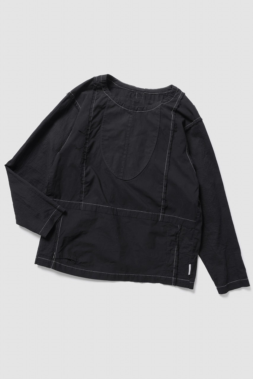 CHANGES REMAKE SWITCH PULLOVER SHIRTS (BLACK #A)