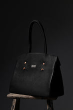 画像をギャラリービューアに読み込む, ierib exclusive TYPE-Ⅱ Bark Bag 30 / Wild Boar + Waxed Horse Butt Leather (BLACK)