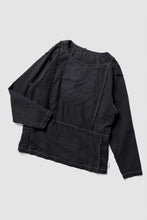 画像をギャラリービューアに読み込む, CHANGES REMAKE SWITCH PULLOVER SHIRTS (BLACK #B)