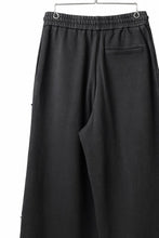 Load image into Gallery viewer, Feng Chen Wang PANELLED STRAIGHT SWEATPANTS (BLACK)