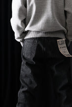 画像をギャラリービューアに読み込む, FULLCOUNT 1101BKSS Straight Jeans / 11.5oz Zimbabwe Selvedge Denim (BLACK / ONE WASHED)
