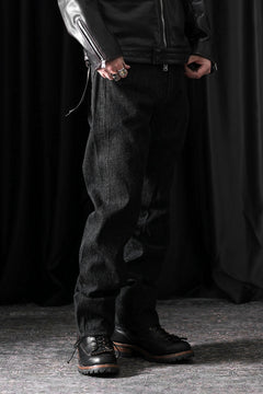 画像をギャラリービューアに読み込む, FULLCOUNT 1101BKSS Straight Jeans / 11.5oz Zimbabwe Selvedge Denim (BLACK / ONE WASHED)