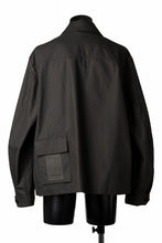 Load image into Gallery viewer, Ten c MIDLAYER FIELD JACKET / PIECE DYED CONYPE MICRO-FIBER (DARK OLIVE)