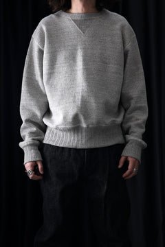 Load image into Gallery viewer, FULLCOUNT 3741 DOUBLE V SET IN SLEEVE MOTHER COTTON (HEATHER GRAY)