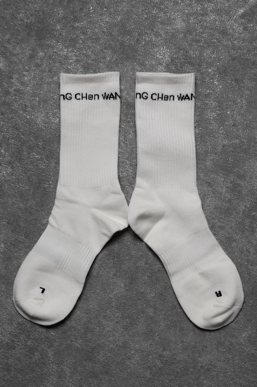 画像をギャラリービューアに読み込む, Feng Chen Wang LOGO SOCKS (WHITE)