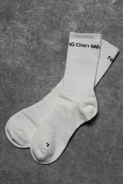 画像をギャラリービューアに読み込む, Feng Chen Wang LOGO SOCKS (WHITE)