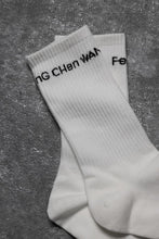 Load image into Gallery viewer, Feng Chen Wang LOGO SOCKS (WHITE)