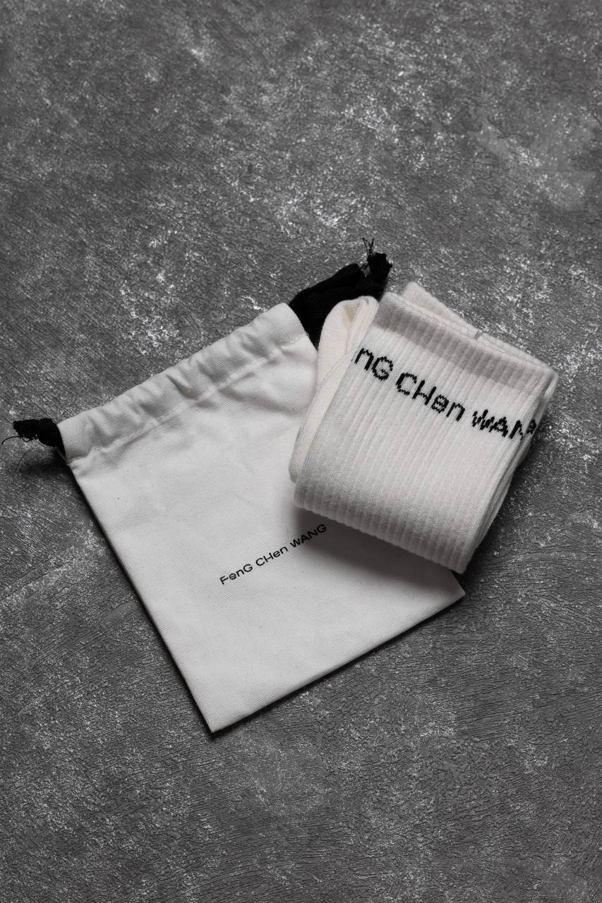 Feng Chen Wang LOGO SOCKS (WHITE)