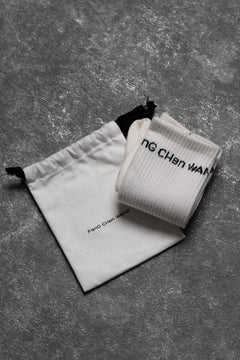 画像をギャラリービューアに読み込む, Feng Chen Wang LOGO SOCKS (WHITE)