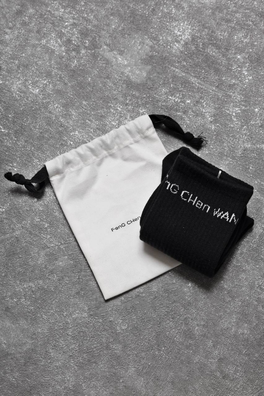 Feng Chen Wang LOGO SOCKS (BLACK)