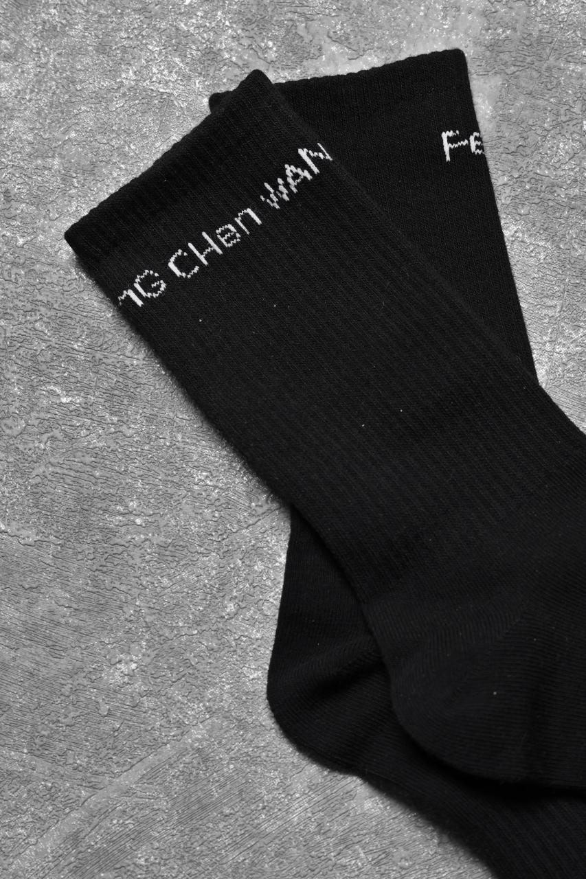 Feng Chen Wang LOGO SOCKS (BLACK)