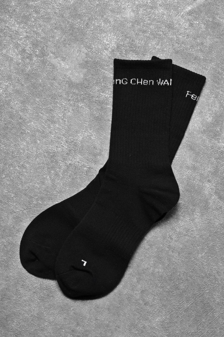 Feng Chen Wang LOGO SOCKS (BLACK)