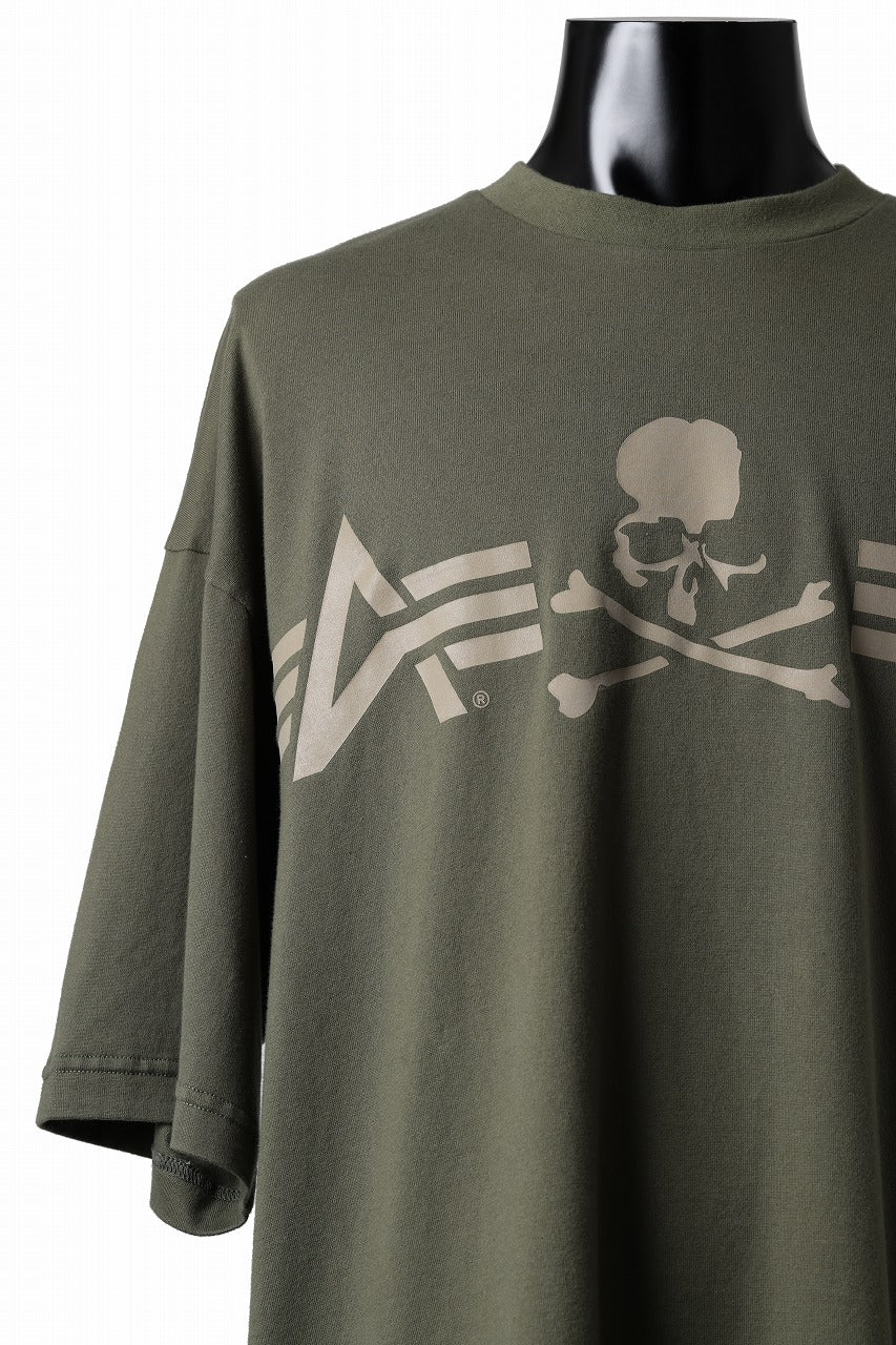 MASTERMIND WORLD x ALPHA INDUSTRIES CIGER POCKET TEE (OLIVE)