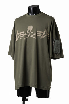 画像をギャラリービューアに読み込む, MASTERMIND WORLD x ALPHA INDUSTRIES CIGER POCKET OVERSIZED T-SHIRT (OLIVE)