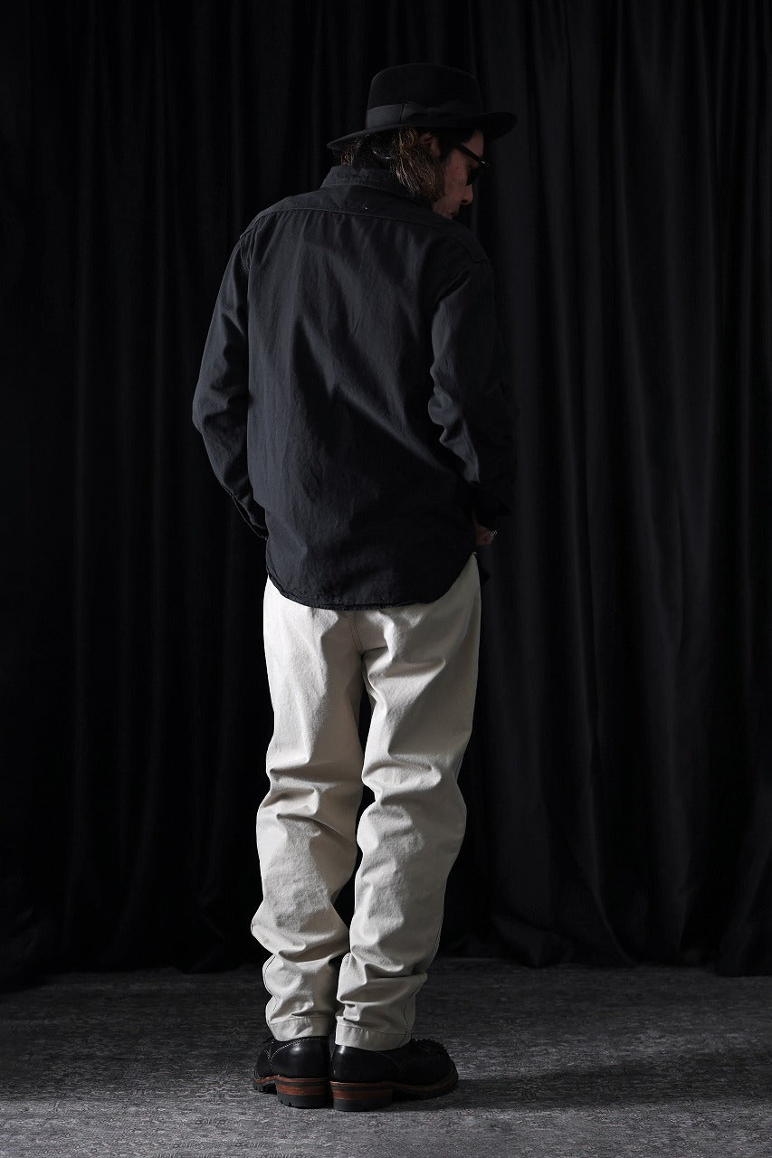 Load image into Gallery viewer, FULLCOUNT SELVEDGE CHAMBRAY SHIRT(BLACK)