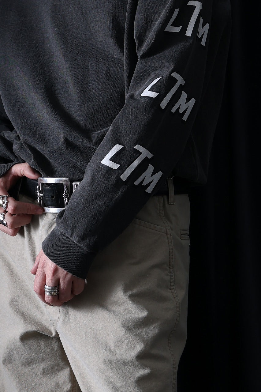 Load image into Gallery viewer, LASTMAN L/S PRINTED TEE -LSMN- (BLACK)