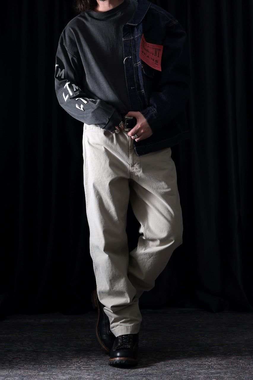 Load image into Gallery viewer, LASTMAN L/S PRINTED TEE -LSMN- (BLACK)