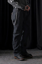 画像をギャラリービューアに読み込む, CHANGES x LOOM exclusive REMAKE REGULAR FIT CARPENTER PANTS / VINTAGE DUCK FABRIC (STONE WASHED) (BLACK #E)