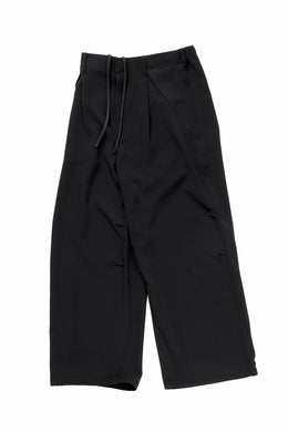 D-VEC WATER PLOOF DOUBLE WEAVE PANTS (BLACK)