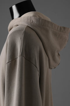 Load image into Gallery viewer, daub DYEING HOODIE PULLOVER / F.TERRY (SAND)