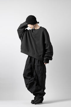 画像をギャラリービューアに読み込む, entire studios BOX CREW SWEAT PULLOVER (SOOT)