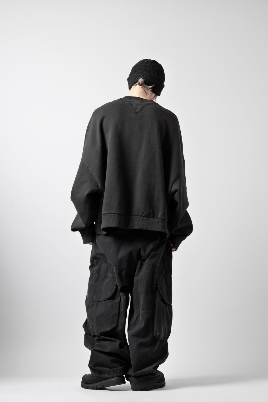 Load image into Gallery viewer, entire studios BOX CREW SWEAT PULLOVER (SOOT)