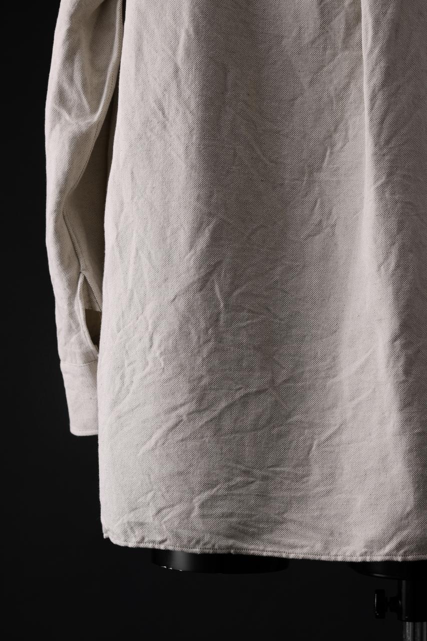 sus-sous sleeping shirts / C/L PLAIN WEAVE (NATURAL)