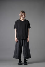 画像をギャラリービューアに読み込む, YUTA MATSUOKA baggy pants /compressed wool jersey (dark gray)