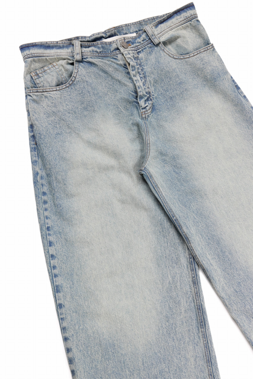 画像をギャラリービューアに読み込む, ISABEL BENENATO Selvedge Wide Denim Pant (DENIM)