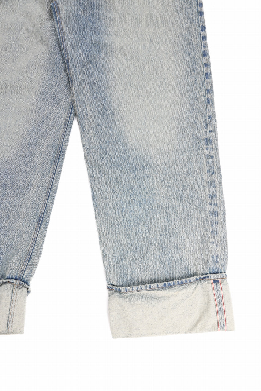 画像をギャラリービューアに読み込む, ISABEL BENENATO Selvedge Wide Denim Pant (DENIM)