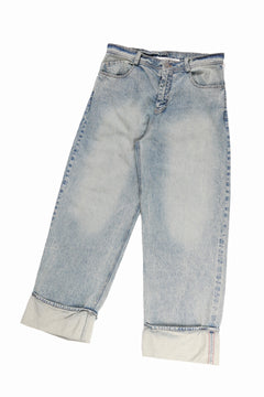 画像をギャラリービューアに読み込む, ISABEL BENENATO Selvedge Wide Denim Pant (DENIM)