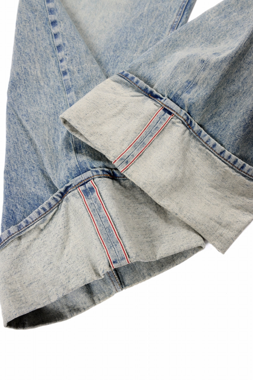 ISABEL BENENATO Selvedge Wide Denim Pant (DENIM)