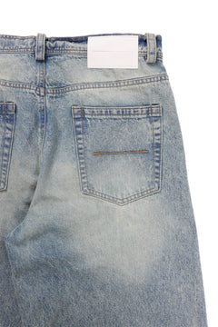 画像をギャラリービューアに読み込む, ISABEL BENENATO Selvedge Wide Denim Pant (DENIM)