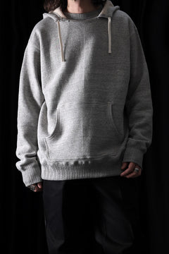 Load image into Gallery viewer, FULLCOUNT 3745 AFTER HOOD SWEAT SHIRT MOTHER COTTON (HEATHER GRAY)